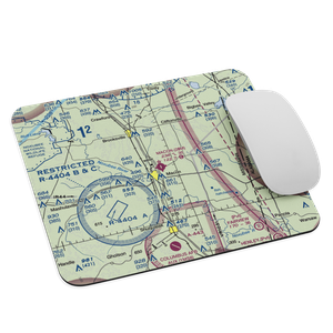 Macon Municipal Airport (20M) VFR Sectional Mouse Pad