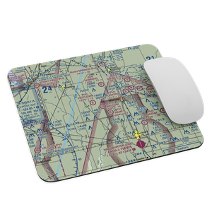 Malcom Farm Airport (OK91) VFR Sectional Mouse Pad