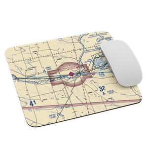 Malta Airport (M75) VFR Sectional Mouse Pad