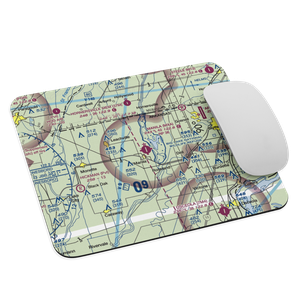 Manila Municipal Airport (MXA) VFR Sectional Mouse Pad