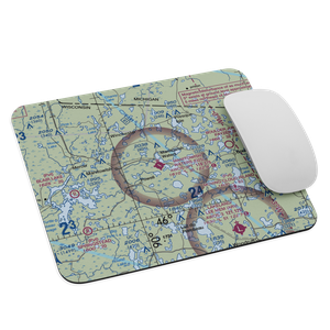 Manitowish Waters Airport (D25) VFR Sectional Mouse Pad