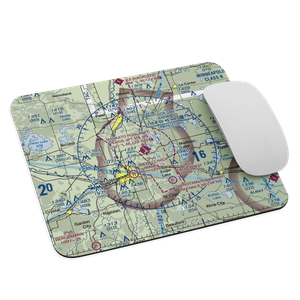 Mankato Regional Airport (MKT) VFR Sectional Mouse Pad