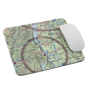 Manning Personal Airstrip (VT10) VFR Sectional Mouse Pad