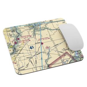 Mansfield Airport (8W3) VFR Sectional Mouse Pad