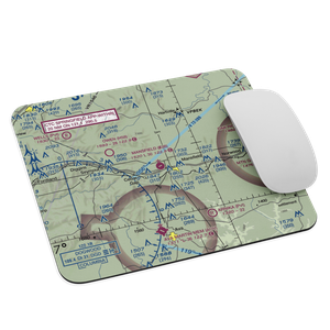 Mansfield Municipal Airport (03B) VFR Sectional Mouse Pad