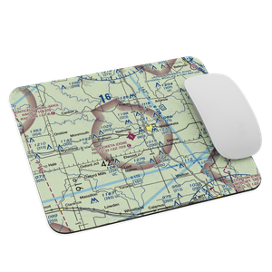 Maquoketa Municipal Airport (OQW) VFR Sectional Mouse Pad