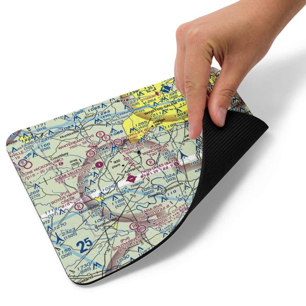 Marchmont Plantation Airpark (6NC8) VFR Sectional Mouse Pad 