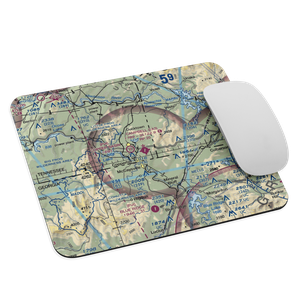 Martin Campbell Field (1A3) VFR Sectional Mouse Pad