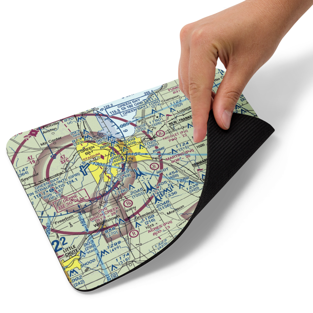 Martins Aerodrome (WI78) VFR Sectional Mouse Pad 