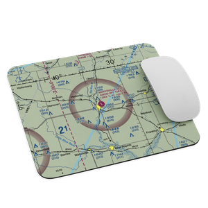 Marysville Municipal Airport (MYZ) VFR Sectional Mouse Pad