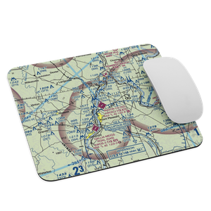 Mason County Airport (3I2) VFR Sectional Mouse Pad