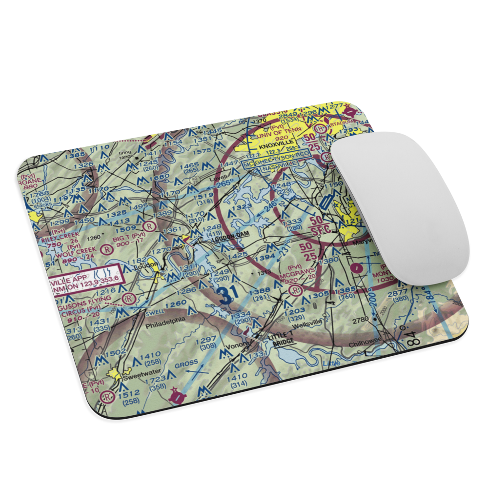 Massingale Airport (3TN8) VFR Sectional Mouse Pad 