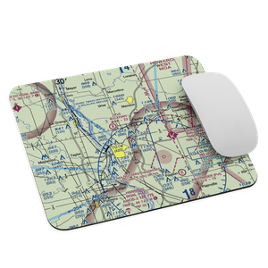 Mast Field (IS45) VFR Sectional Mouse Pad