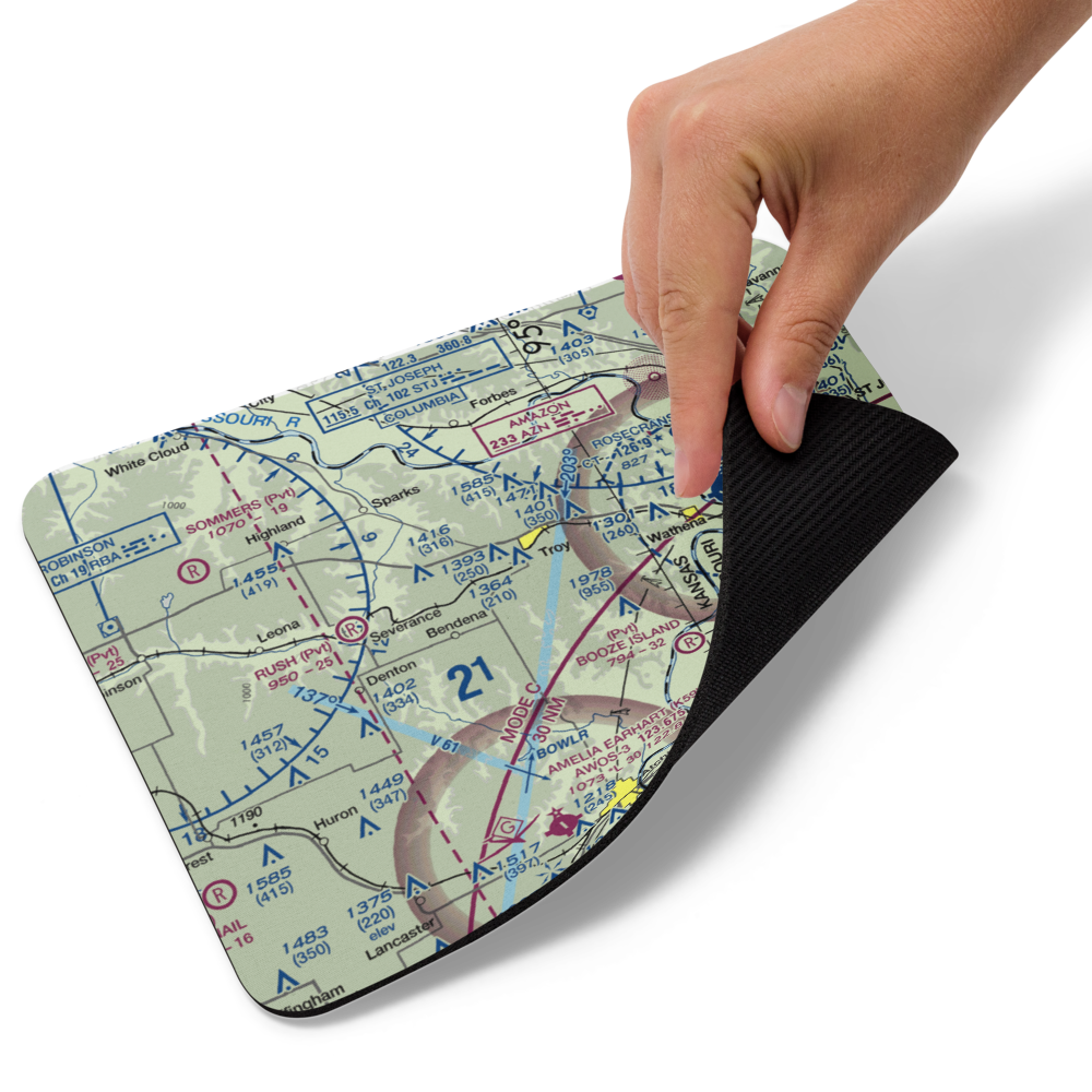 Masters Field (61KS) VFR Sectional Mouse Pad 
