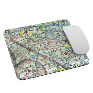 Mathna Airport (2PS3) VFR Sectional Mouse Pad