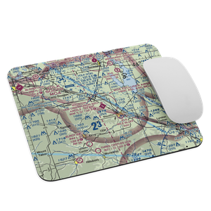 Mauston New Lisbon Union Airport (82C) VFR Sectional Mouse Pad