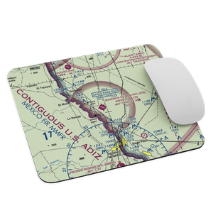 Maverick County Memorial International Airport (5T9) VFR Sectional Mouse Pad