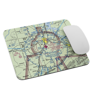 Mc Alester Regional Airport (MLC) VFR Sectional Mouse Pad