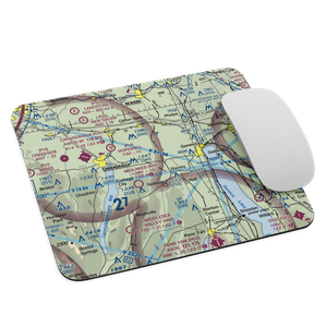 Mc Bride's Airport (NY38) VFR Sectional Mouse Pad