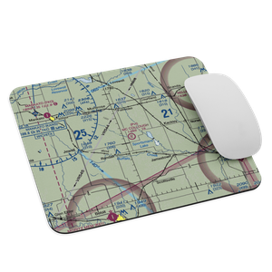 Mc Collough Airfield (SN49) VFR Sectional Mouse Pad