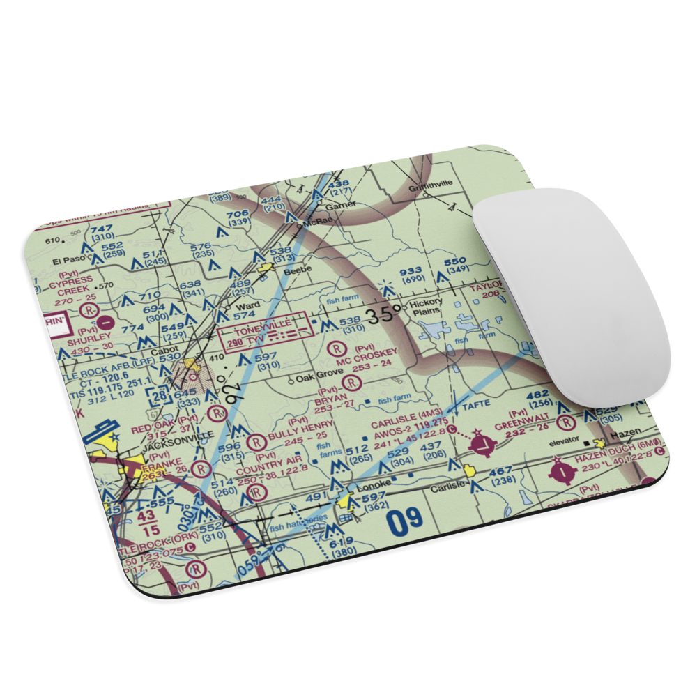 Mc Croskey Field (12XS) VFR Sectional Mouse Pad 