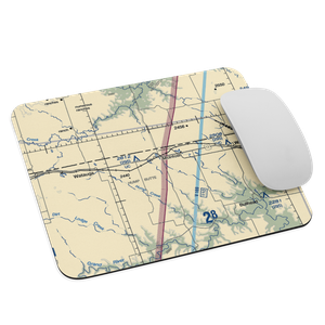 Mc Intosh Municipal Airport (8D6) VFR Sectional Mouse Pad