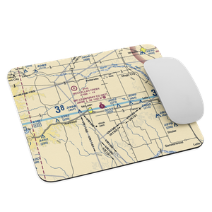 Mc Lean Gray County Airport (2E7) VFR Sectional Mouse Pad