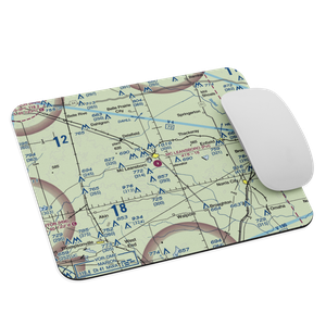 Mc Leansboro Airport (3LL8) VFR Sectional Mouse Pad