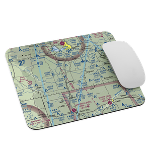 Mc Question's Airport (5MI2) VFR Sectional Mouse Pad