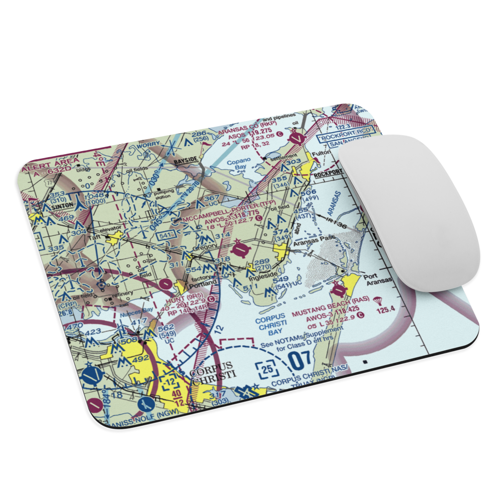 McCampbell-Porter Airport (TFP) VFR Sectional Mouse Pad 