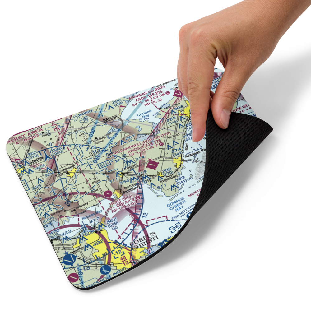 McCampbell-Porter Airport (TFP) VFR Sectional Mouse Pad 