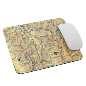 Meadow Creek Usfs Airport (0S1) VFR Sectional Mouse Pad