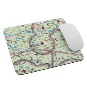 Melbourne Municipal John E Miller Field (42A) VFR Sectional Mouse Pad