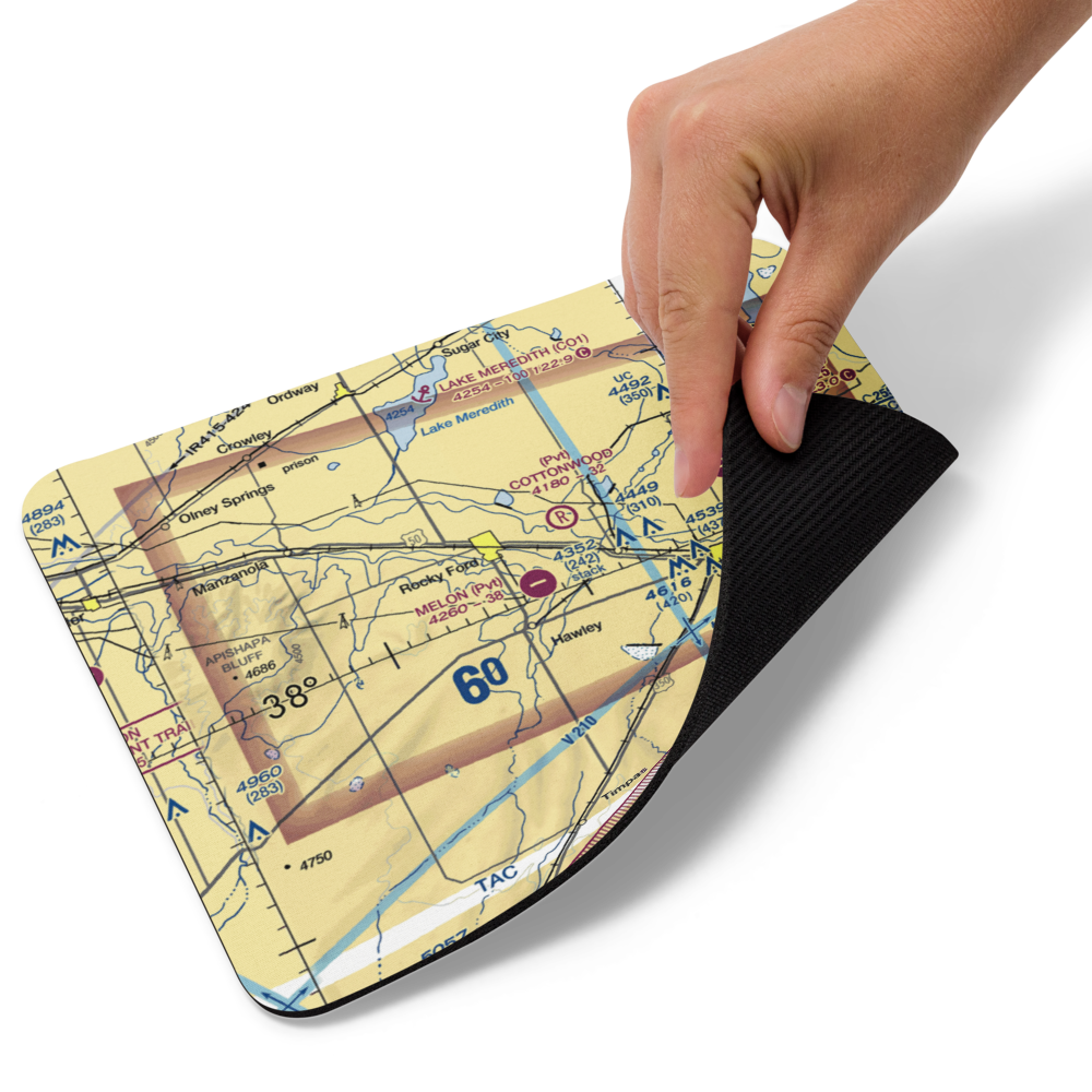 Melon Field (1CO5) VFR Sectional Mouse Pad 