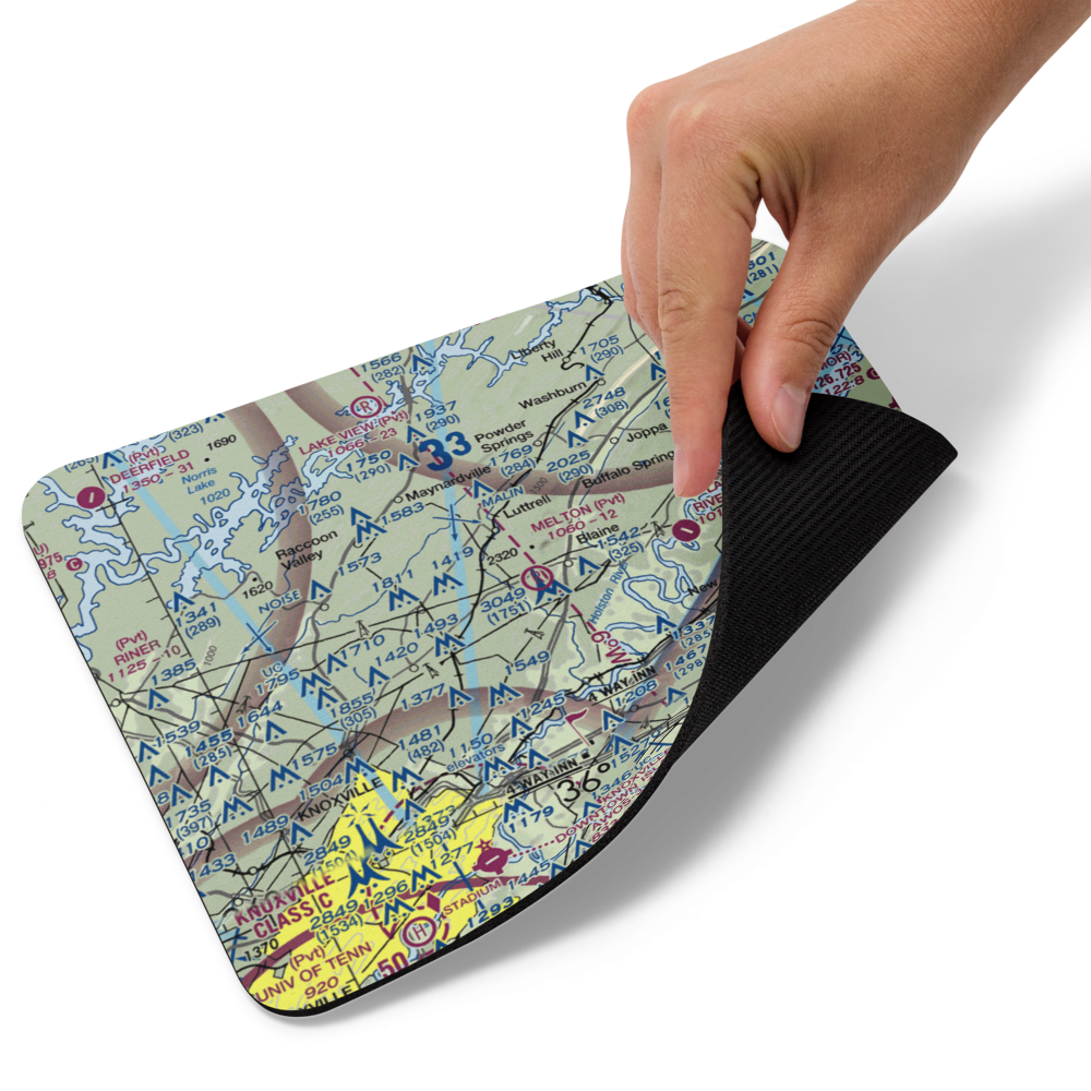 Melton Field (4TN0) VFR Sectional Mouse Pad 