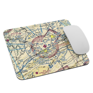Mercer County Airport (BLF) VFR Sectional Mouse Pad