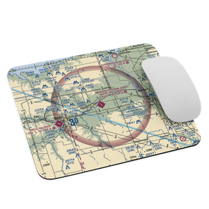 Mercer County Regional Airport (HZE) VFR Sectional Mouse Pad