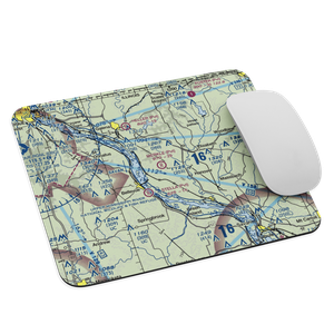 Merkle Airport (3IS4) VFR Sectional Mouse Pad