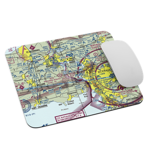 Mesmer Airport (NY49) VFR Sectional Mouse Pad