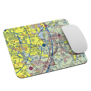 Mesquite Metro Airport (HQZ) VFR Sectional Mouse Pad