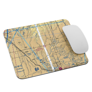 Metrogro Farm Airport (CO25) VFR Sectional Mouse Pad