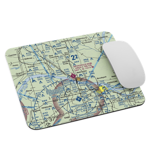 Metropolis Municipal Airport (M30) VFR Sectional Mouse Pad