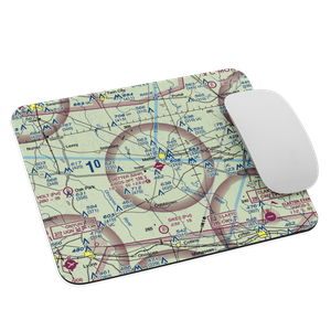 Metter Municipal Airport (MHP) VFR Sectional Mouse Pad