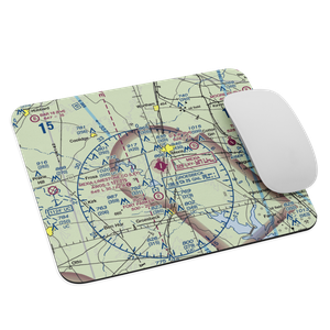 Mexia Limestone County Airport (LXY) VFR Sectional Mouse Pad