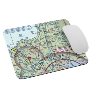 Mexico Airdrome Airport (NY96) VFR Sectional Mouse Pad