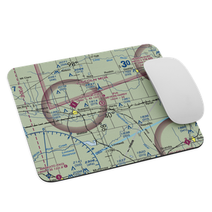 Meyers Freedom Flight Hardy Airport (85NE) VFR Sectional Mouse Pad