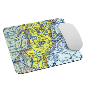 Miami International Airport (MIA) VFR Sectional Mouse Pad