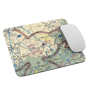 Micro Airport (1VA1) VFR Sectional Mouse Pad