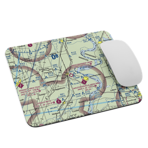 Mid Continent Airport (M28) VFR Sectional Mouse Pad
