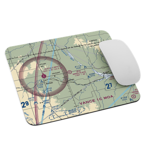 Mike's Place Airport (96OK) VFR Sectional Mouse Pad